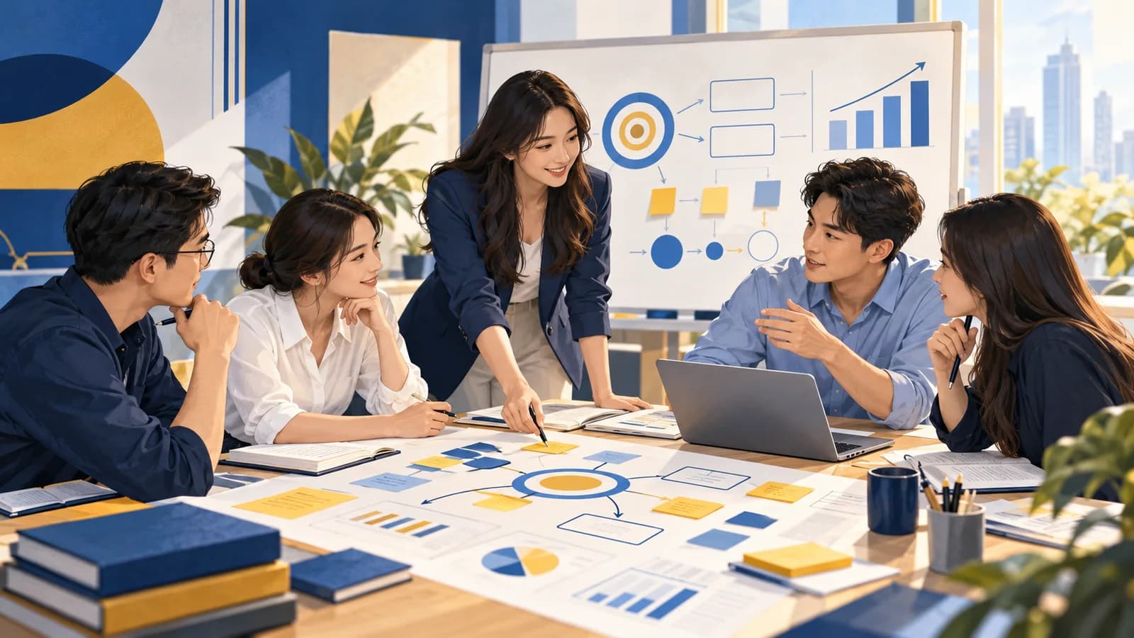 ภาพประกอบการเรียนรู้ร่วมกันใน Workshop PMS, KPI และ OKR